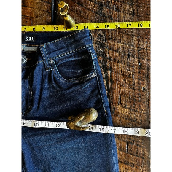 KUT from the Kloth Royal Wash Catherine Boyfriend Jeans Size 0 - Picture 13 of 13